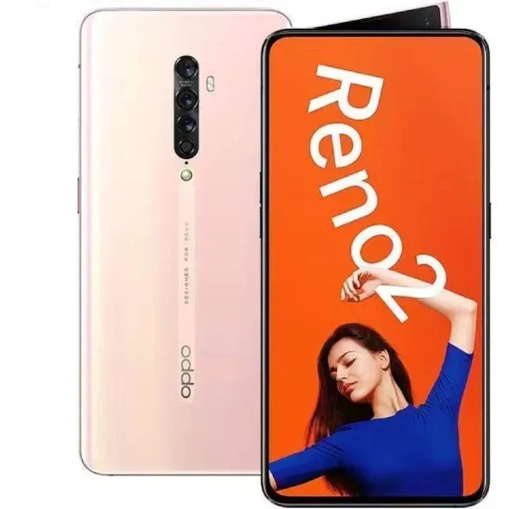 Refurbished OPPO Reno 2 | 8GB RAM + 128GB, 6.5" AMOLED Display, 48MP Quad Camera & Pop-Up Selfie